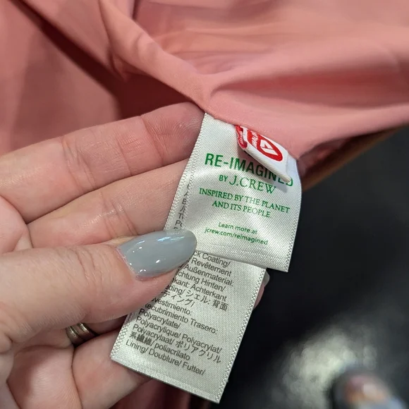 J Crew Large Quilted Cocoon Puffer Coat Primaloft Dark Nutmeg Brown AQ470 - Picture 14 of 16